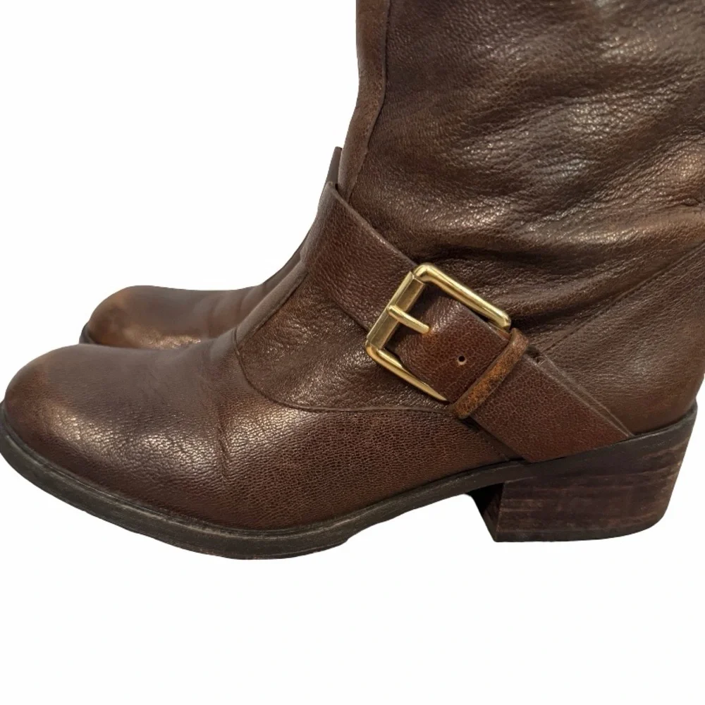 Studio Brown Over the Knee Boots Size 8
